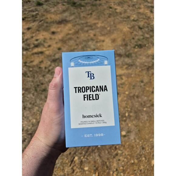 Danbury Mint Other - Tampa Bay Rays TB 13.75 oz. Tropicana Field Soy-Blend Candle New Rare MLB Merch